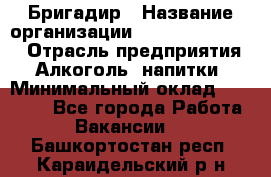 Бригадир › Название организации ­ Fusion Service › Отрасль предприятия ­ Алкоголь, напитки › Минимальный оклад ­ 20 000 - Все города Работа » Вакансии   . Башкортостан респ.,Караидельский р-н